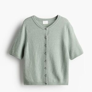 H&M Light Dusty Green Knit Top